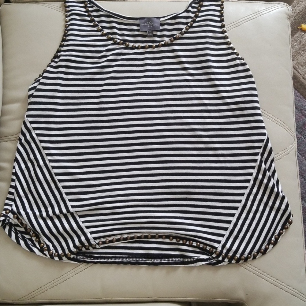 Stripped tank